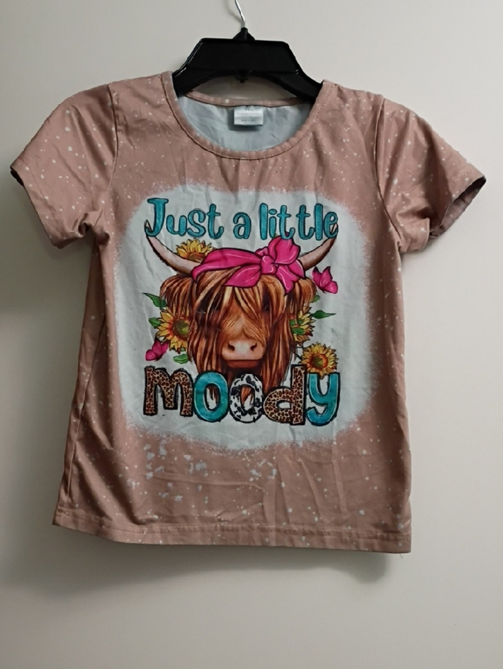'Just a Little Moody' Graphic Tee Kids